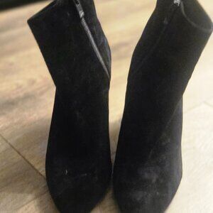 Christian Louboutin Eleonor 85 suede ankle boots